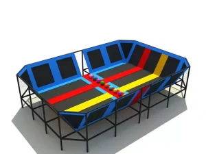 El mejor diseño de alta calidad para niños de interior super parque de trampolín