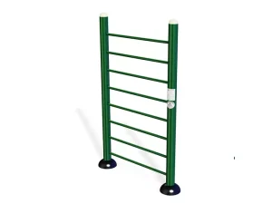 Estación de escalada metálica para niños