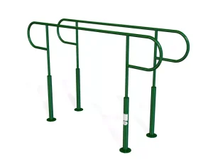 Máquina multifuncional de ejercicios de parque con barras paralelas