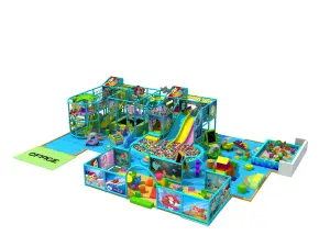 Juego de interior grande con diversión oceánica para niños a la venta