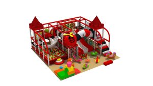 Samll Castle Theme Kids Explore Parque infantil de interior con piscina de bolas