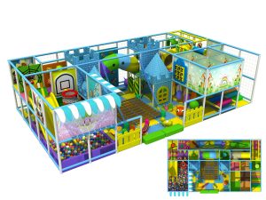 Majestic Castle Kidzone Parque Infantil de Interior: Piscina de bolas y toboganes para niños