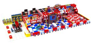 Sala de juegos interior: Gran parque temático Happy City con sala de juegos recreativos
