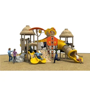 pastoral themed outdoor playground set
