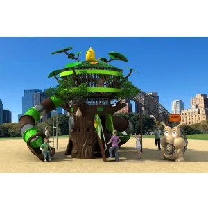 Outdoor Treehouse Play Set