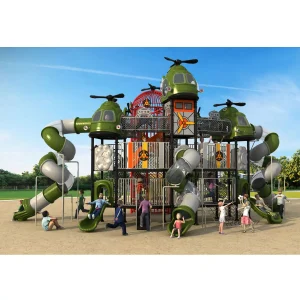 Outdoor Multi-Helicopter Playset